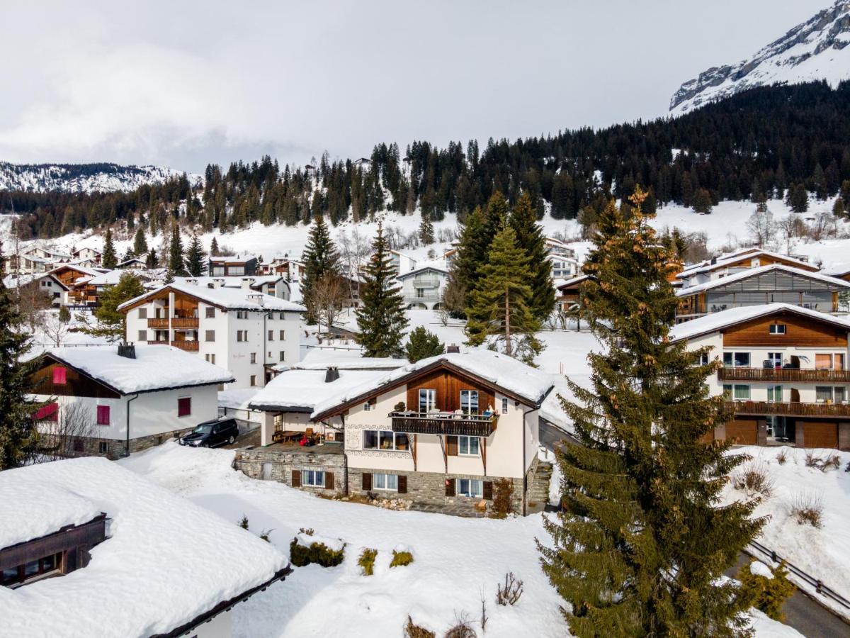 Charmantes Apartment Mit Grossem Garten .Kids4Free. Flims Kültér fotó
